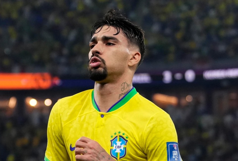 Lucas Paqueta notched his first ever World Cup goal