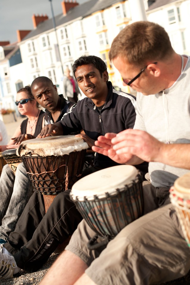 The £7billion included council pen-pushers taking African drumming lessons