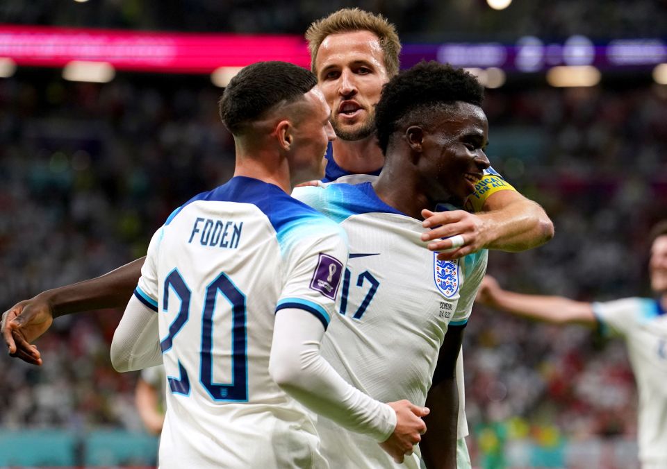 England blew away Senegal in their last 16 clash