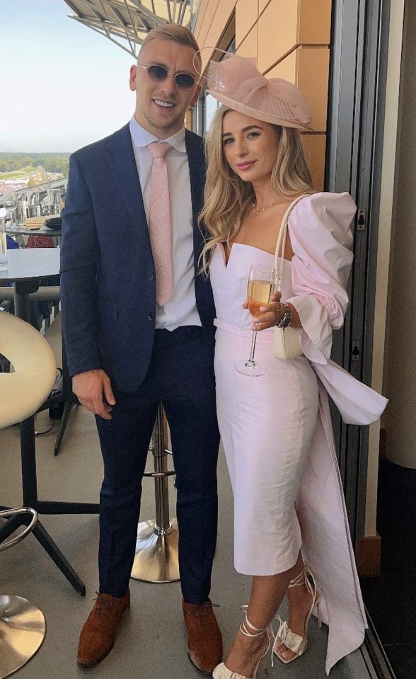 She and Jarrod - seen here at Ascot this summer - had a whirlwind romance