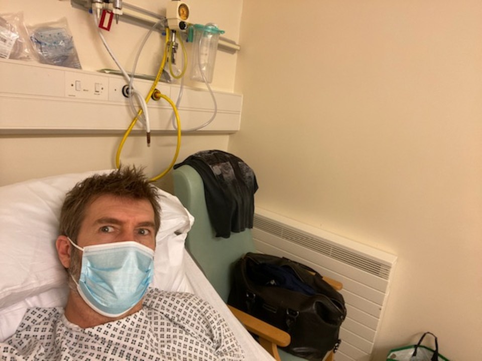 Rhod Gilbert says he is recovering well from cancer after surgery, radiotherapy and chemotherapy