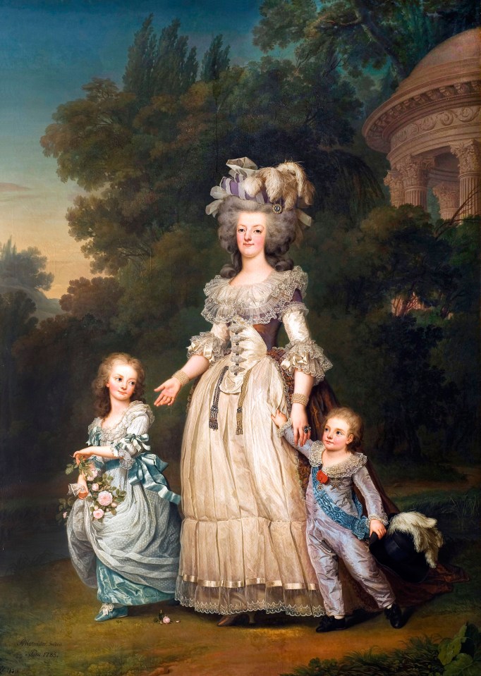 Marie Antoinette was sentenced to death in 1793