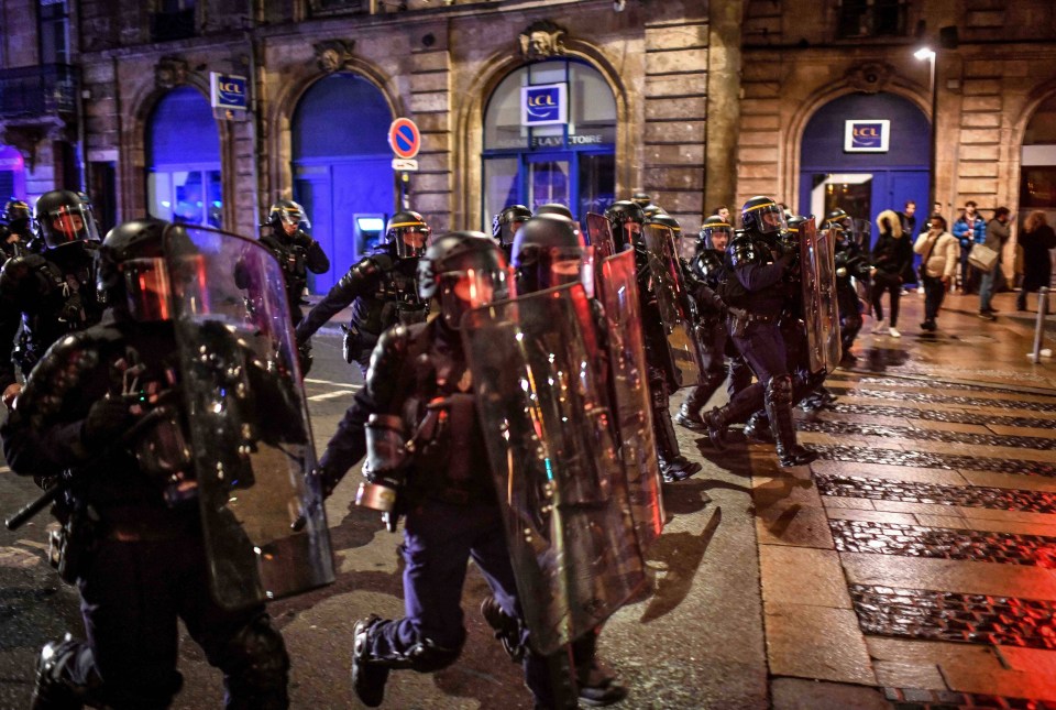 14,000 cops will be mobilised across France on Sunday ahead of the World Cup final