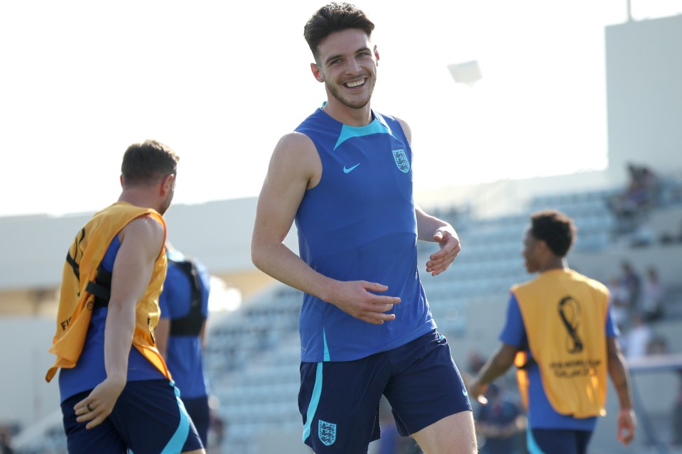 Declan Rice is entrenched in Gareth Southgate's plans for midfield