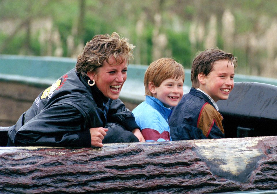 Princess Diana thanked the Met Police's Sgt Plumb for putting on a display at Prince William's seventh birthday party