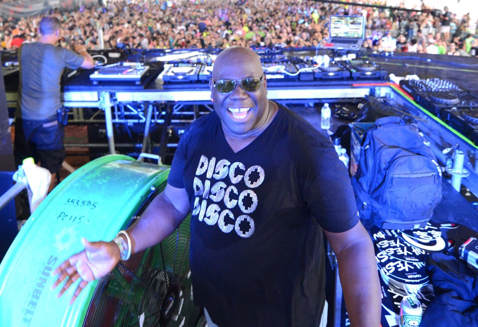 DJ Carl Cox at last year's Parklife, so look out for the new line-up