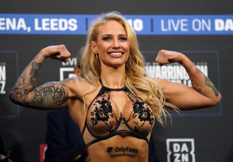 The Blonde Bomber is known for her raunchy weigh-in outfits