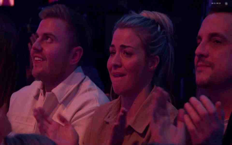 Gorka’s partner, Emmerdale and Hollyoaks star Gemma Atkinson, was tearful as she sat in the studio audience on Saturday