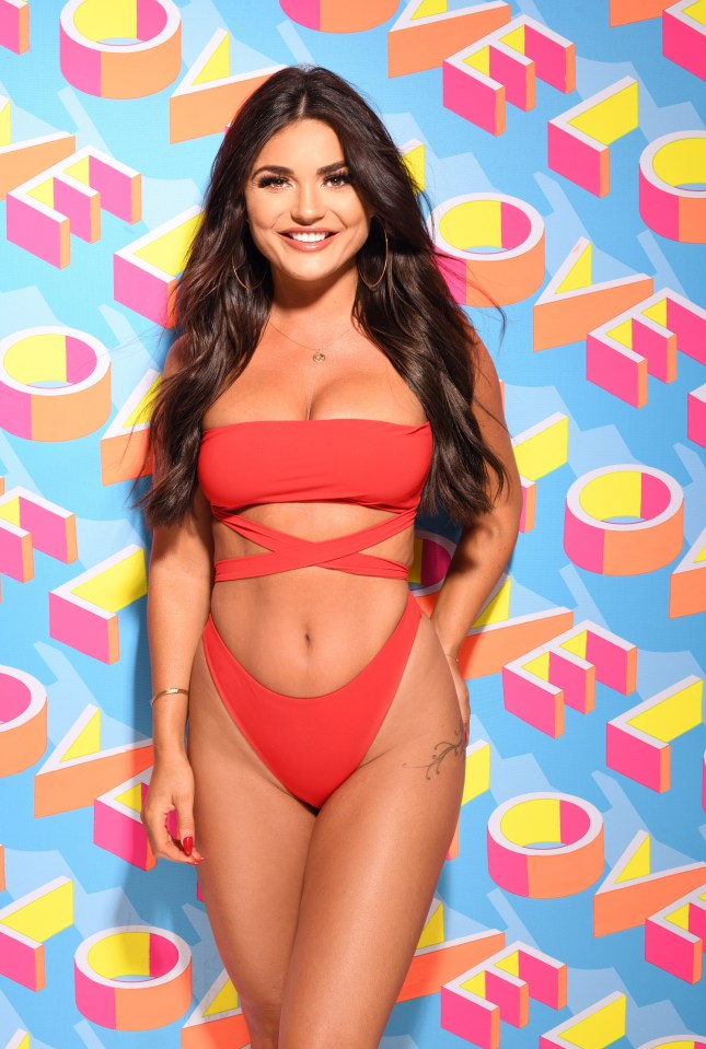 The Love Island star appeared on the show in 2019