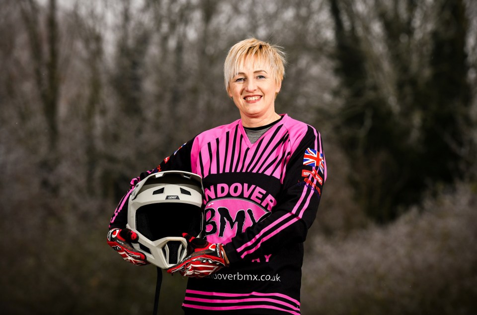 Britain's 'Godmother of BMX' has made a comeback nearly four decades on at the age of 52