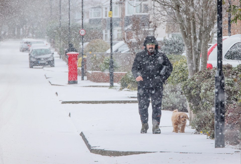 The Met Office has revealed it will be a white Christmas for some