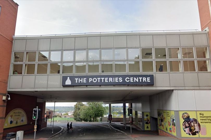 A 13-year-old boy was stabbed at the Potteries Centre in Stoke on Boxing Day