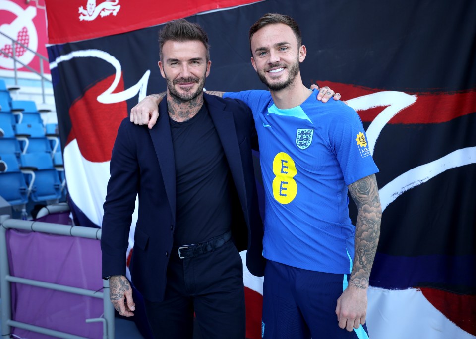 James Maddison is yet to play for England in Qatar