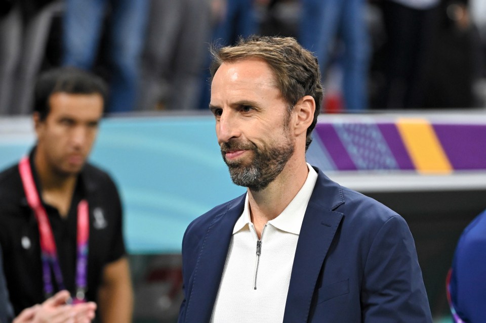 Southgate made all four substitutions after France's second goal