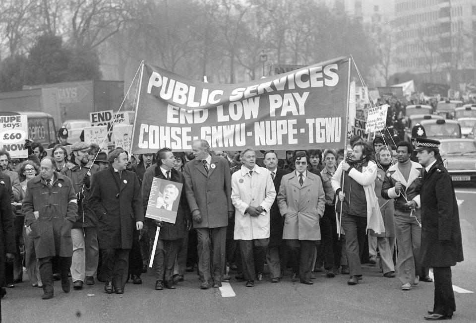 Christmas of 1978-9 was crippled by unions before Margaret Thatcher got in to put them in their place