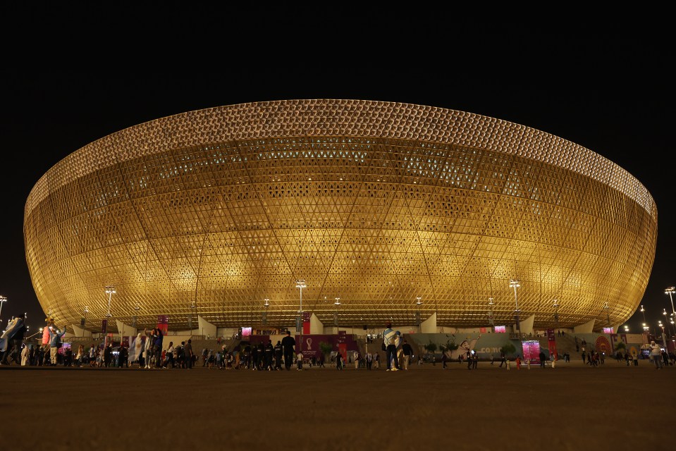 The World Cup Final takes place this Sunday at the Lusail Stadium