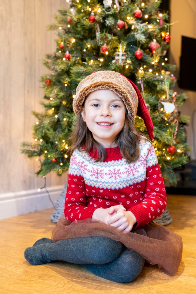 Little Georgia Kirchin has asked Santa Claus for only one present this Christmas — the gift of life