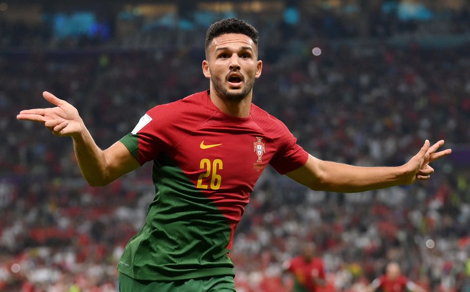 Goncalo Ramos' treble fired Portugal to the World Cup quarters