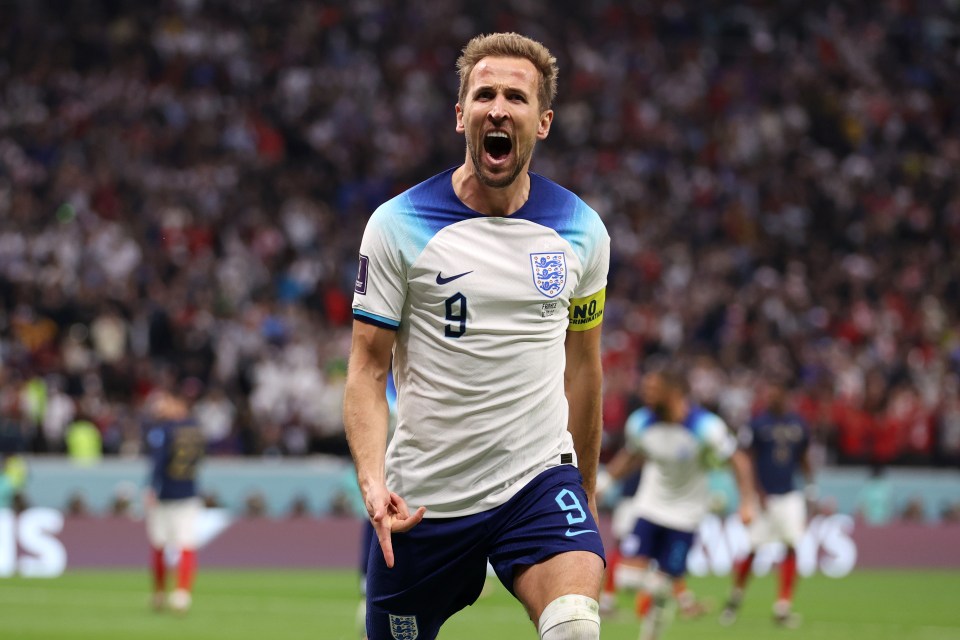 With his goal Kane has equalled Wayne Rooney's record of 53 England goals