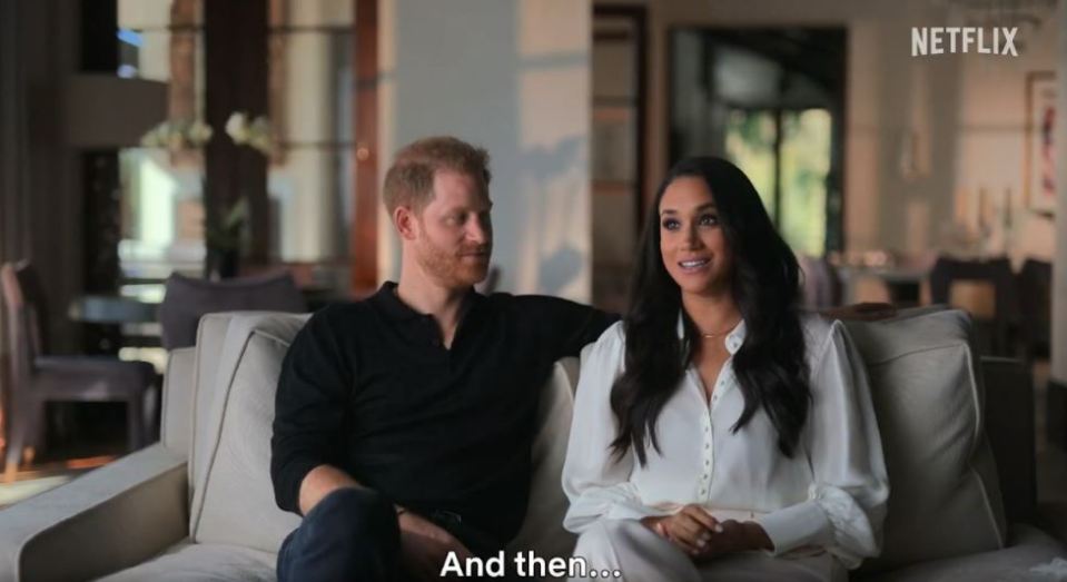 The Sussexes in the trailer for their six-part series