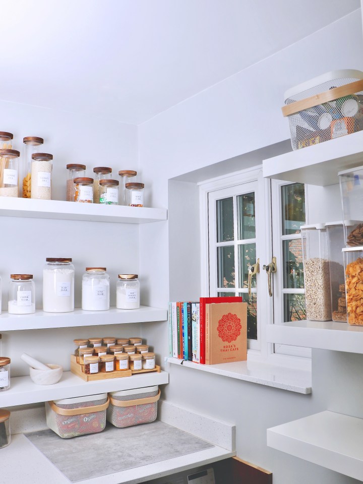 The mum-of-two was determined to create a one-stop-shop for all things home storage