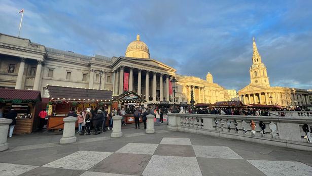 Trafalgar Square Christmas Market was ranked the worst