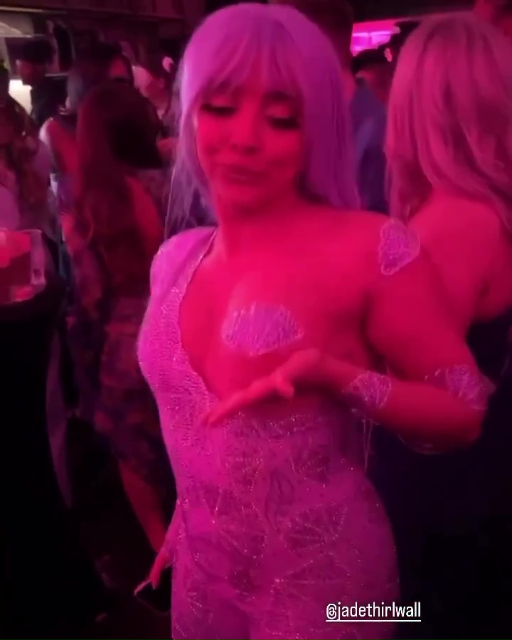 During her first 30th birthday party, Jade went dressed as rapper Lil Kim