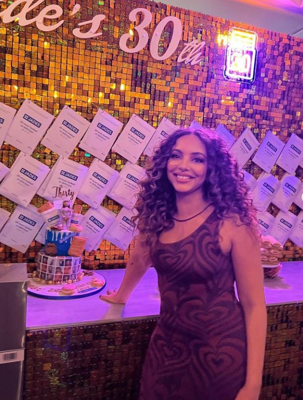 Little Mix star Jade Thirlwall chose a very tasty theme for her second birthday bash