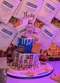 The DNA popstar was treated to a Greggs themed party to mark her 30th birthday