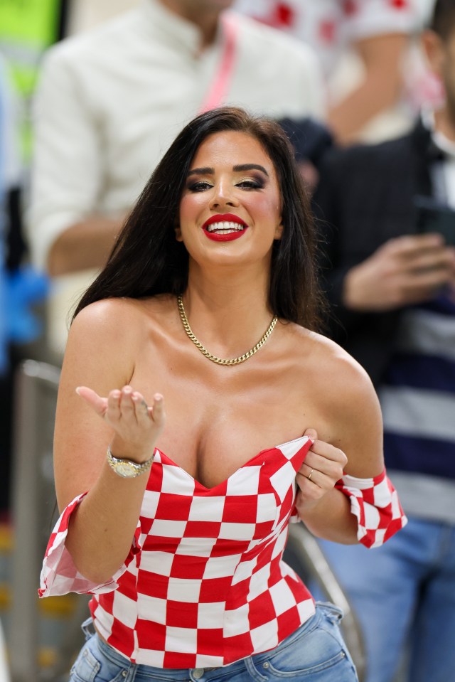 She is a former Miss Croatia winner