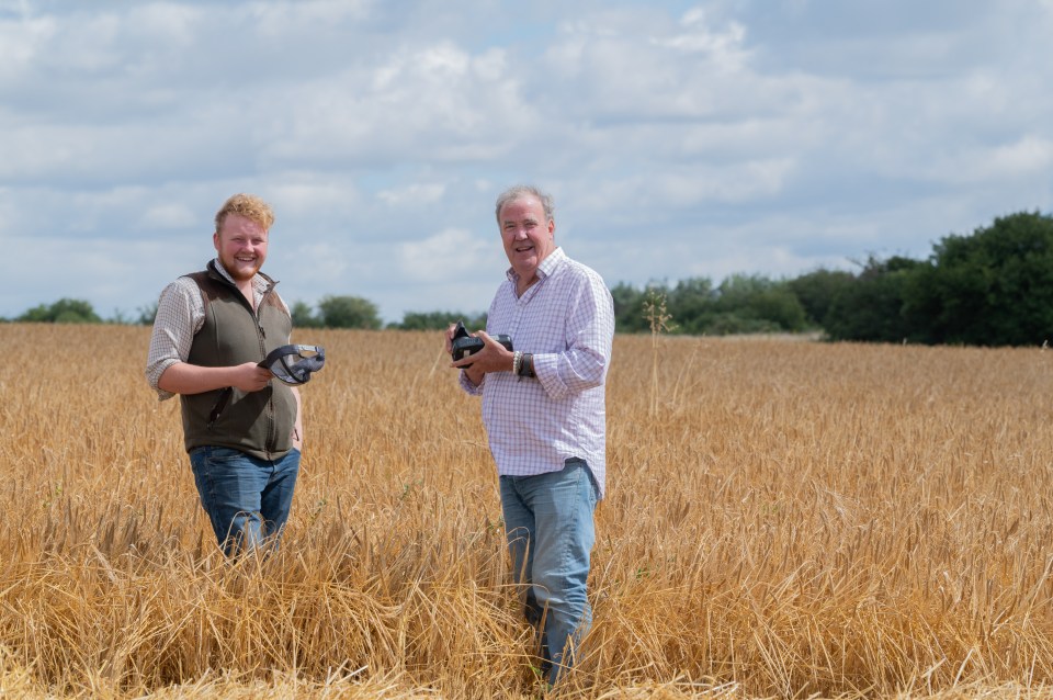 The farmer runs TV presenter Jeremy Clarkson's Diddly Squat Farm