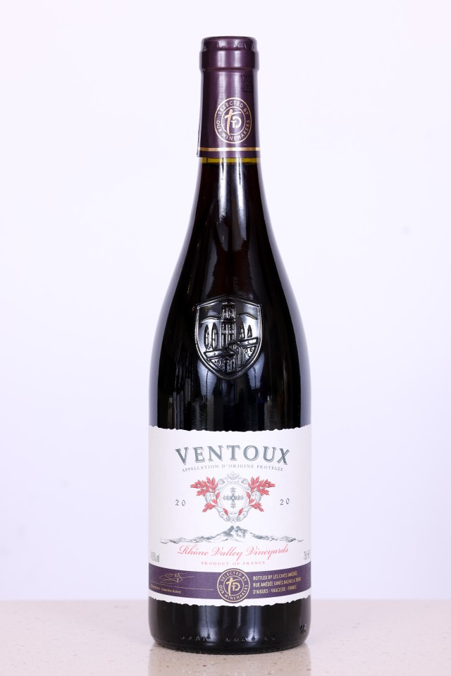 Sainsbury’s Taste the Difference Cotes de Ventoux Rouge is comfortingly wintery