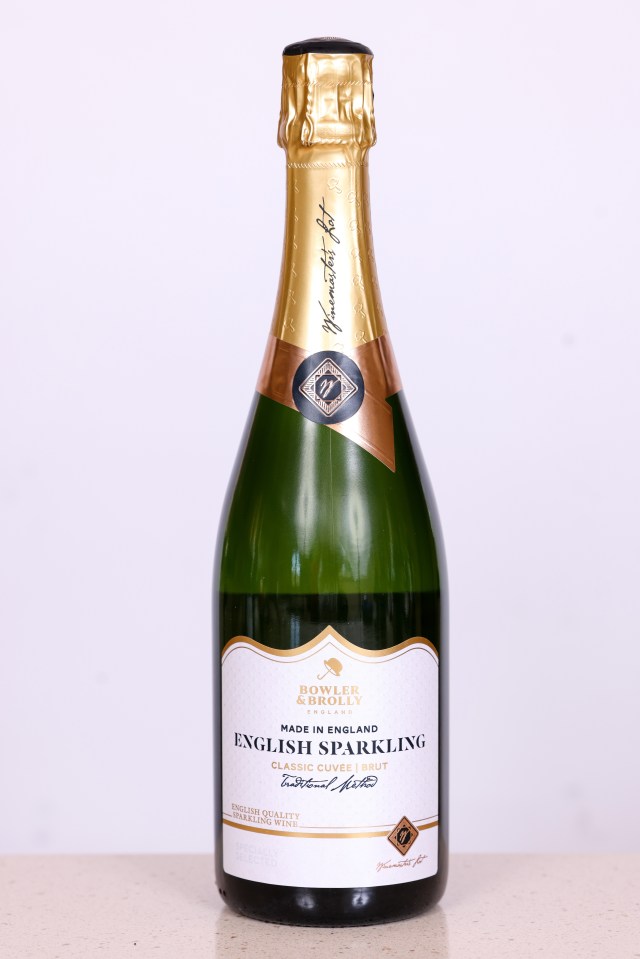 Aldi Winemaster’s Lot English Sparkling Wine is soft and inviting