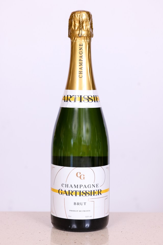 Tesco Gartissier Champagne is crisp and dry