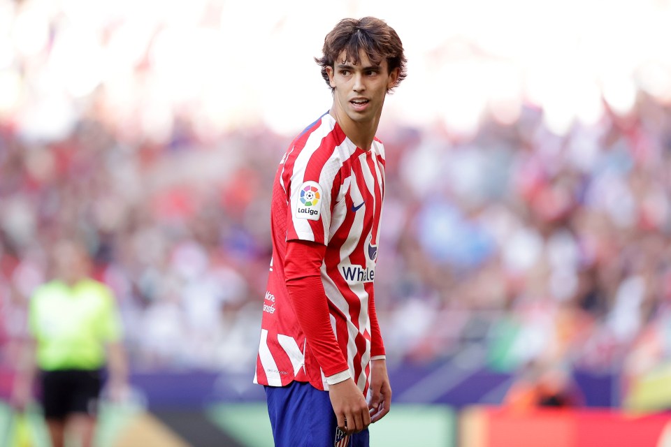 Atletico Madrid are willing to let Joao Felix leave the Wanda Metropolitano Stadium