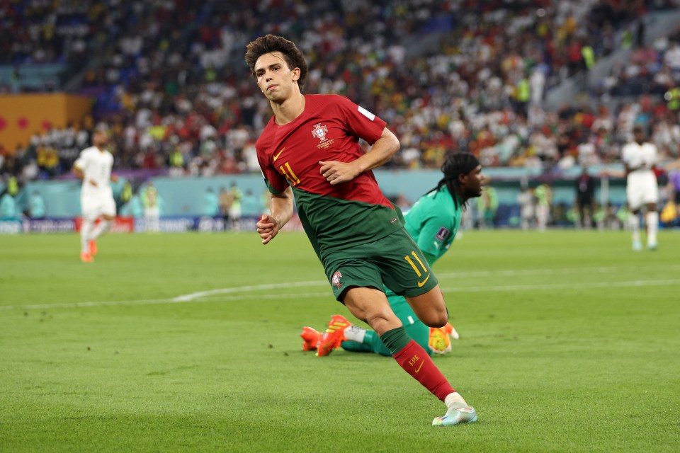 Joao Felix impressed for Portugal at the World Cup