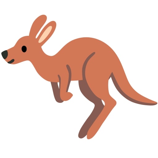 Kangaroo Emoji