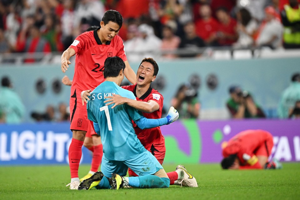 They finished above Uruguay on goals scored after an incredible finale