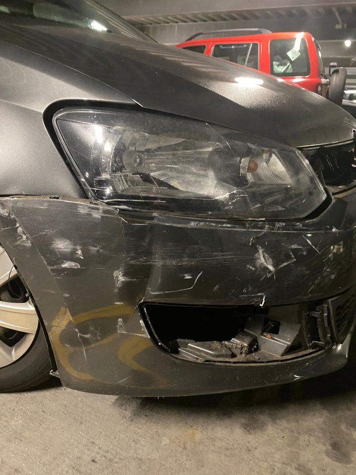 The parking company insist the damage was cosmetic and that the car was safely driveable