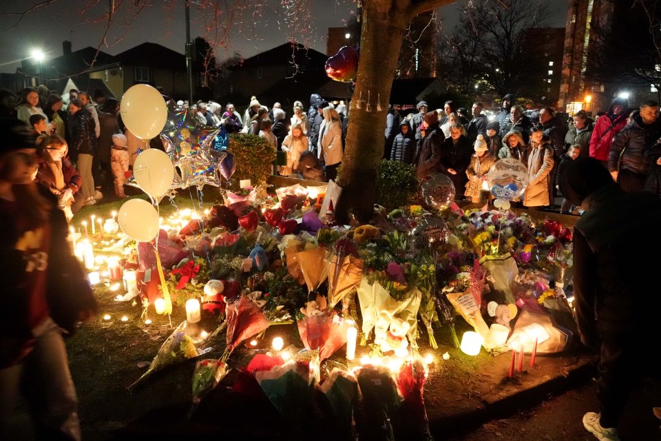 A poignant vigil was held last night to remember the boys