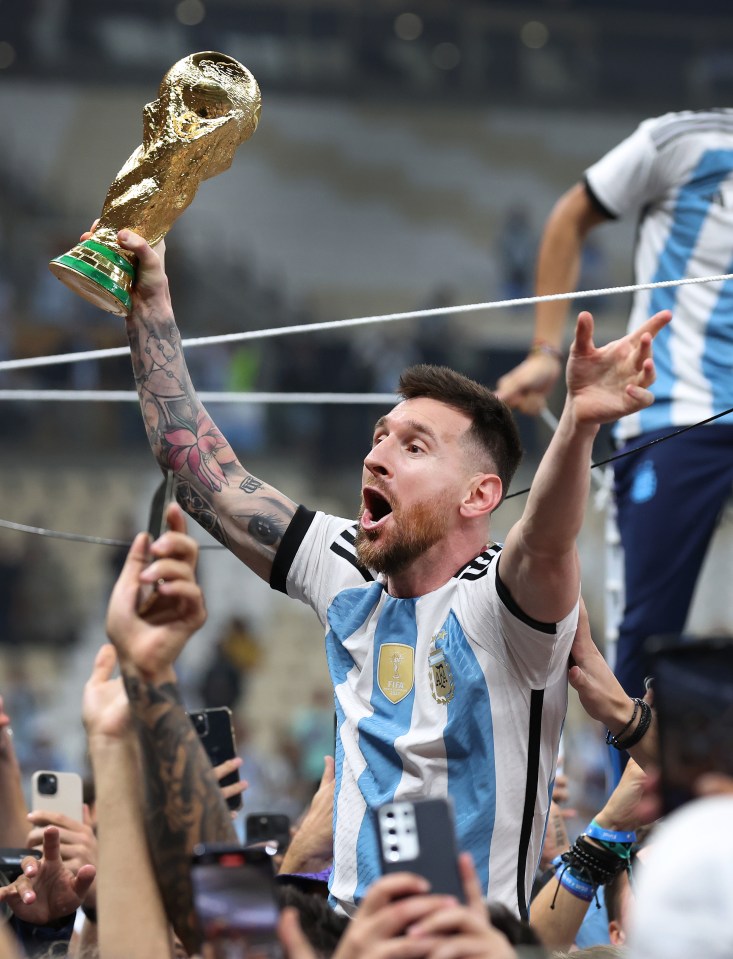 Messi led Argentina to World Cup glory on Sunday