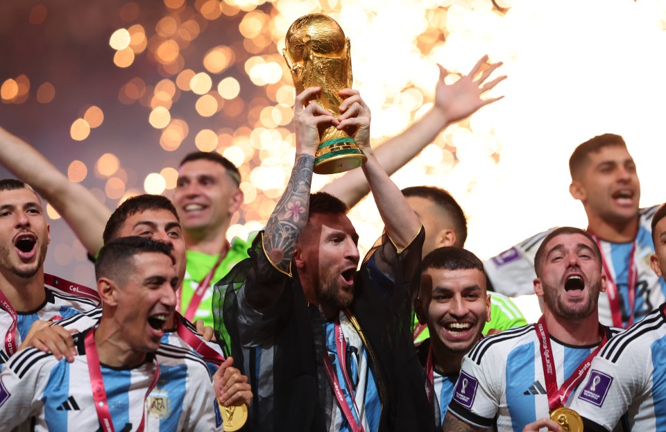 The Argentina captain lifted the World Cup for the first time on Sunday