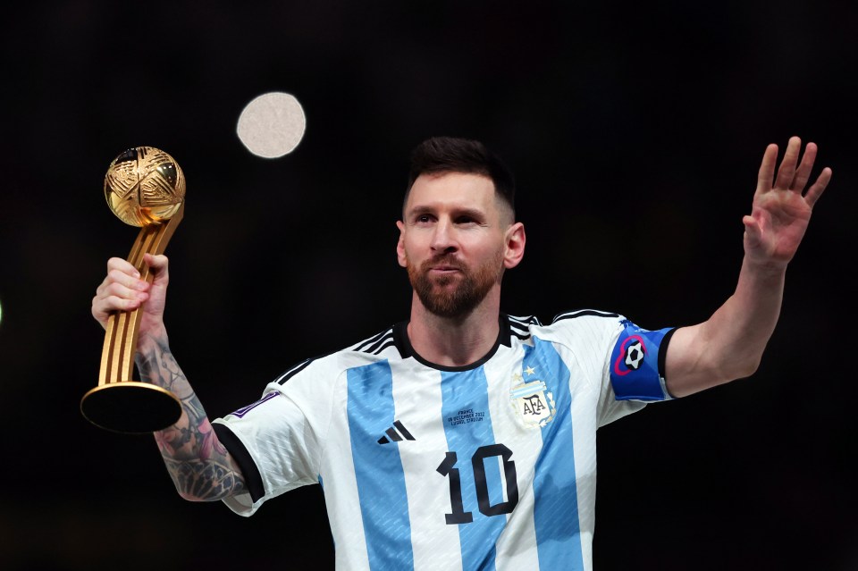 Lionel Messi has been named as BBC Sports Personality's World Sport Star of the Year