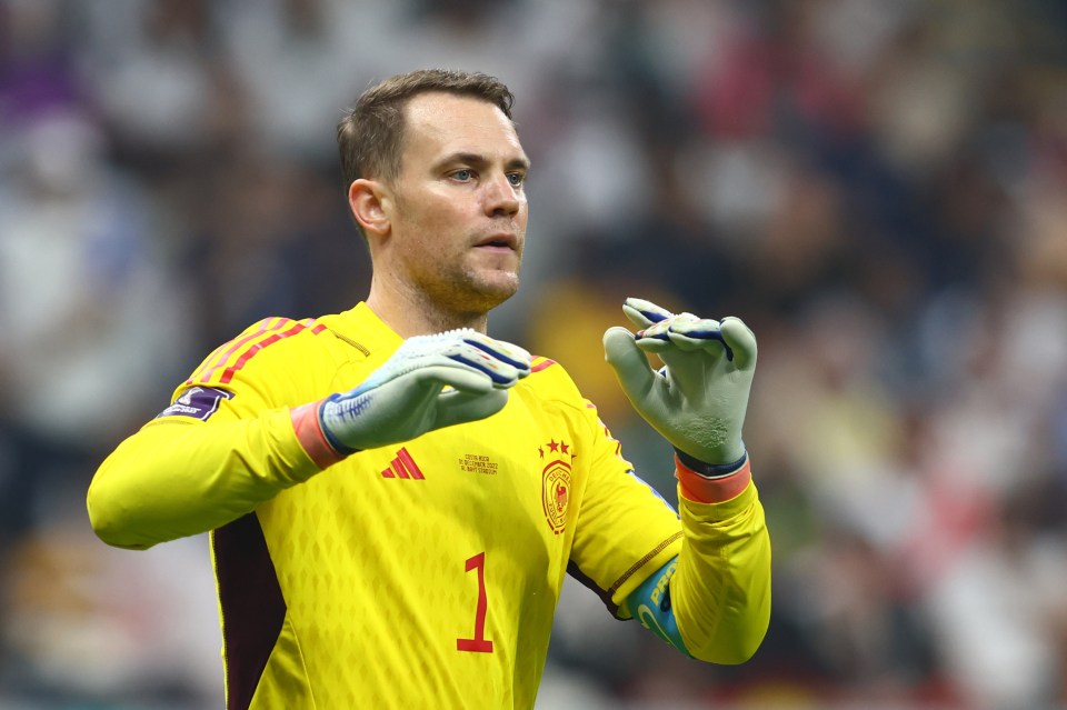 Neuer captained Germany in Qatar