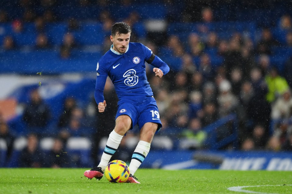 Mason Mount curled home a delicious effort from outside the area