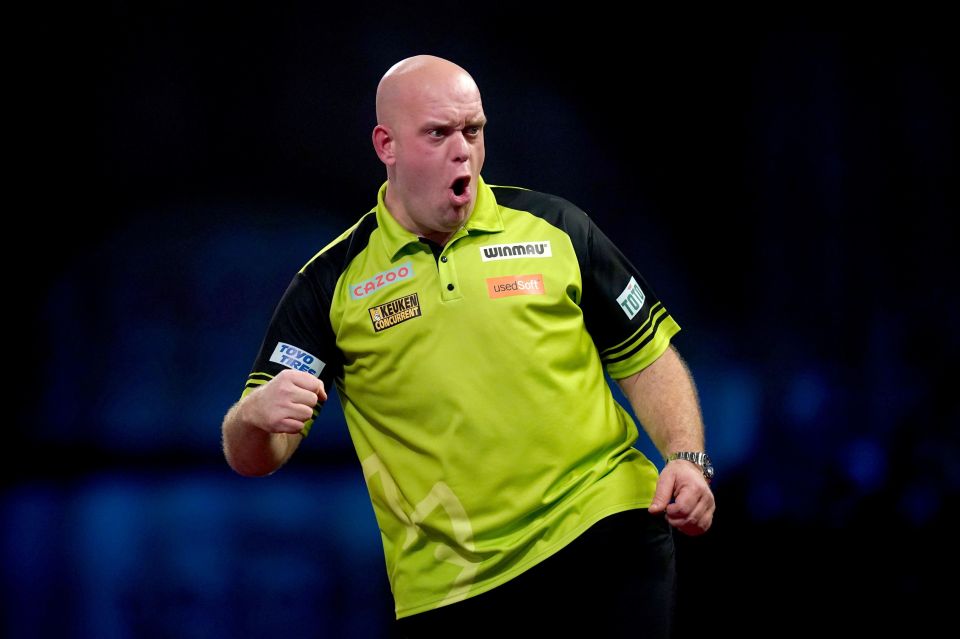 Michael van Gerwen put in a brilliant display