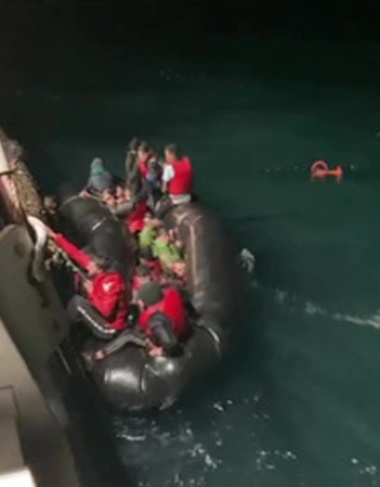 A fisherman who rescued some of the migrants woke to hear them 'screaming for help'