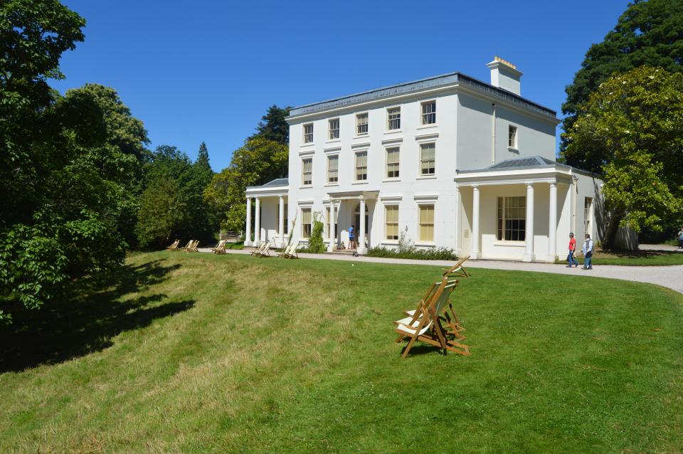 The stunning villa was the backdrop for a 2013 episode of Poirot