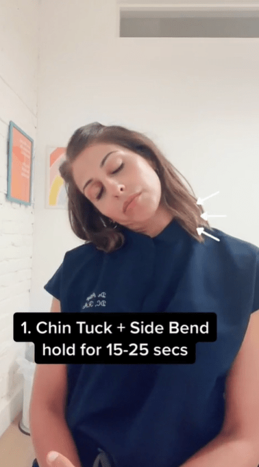 A doctor has revealed how you can safely alleviate your neck pain instantly