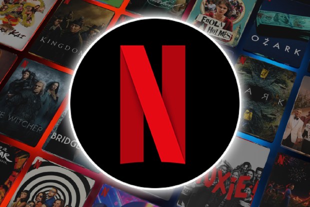 a netflix logo is surrounded by various movie posters